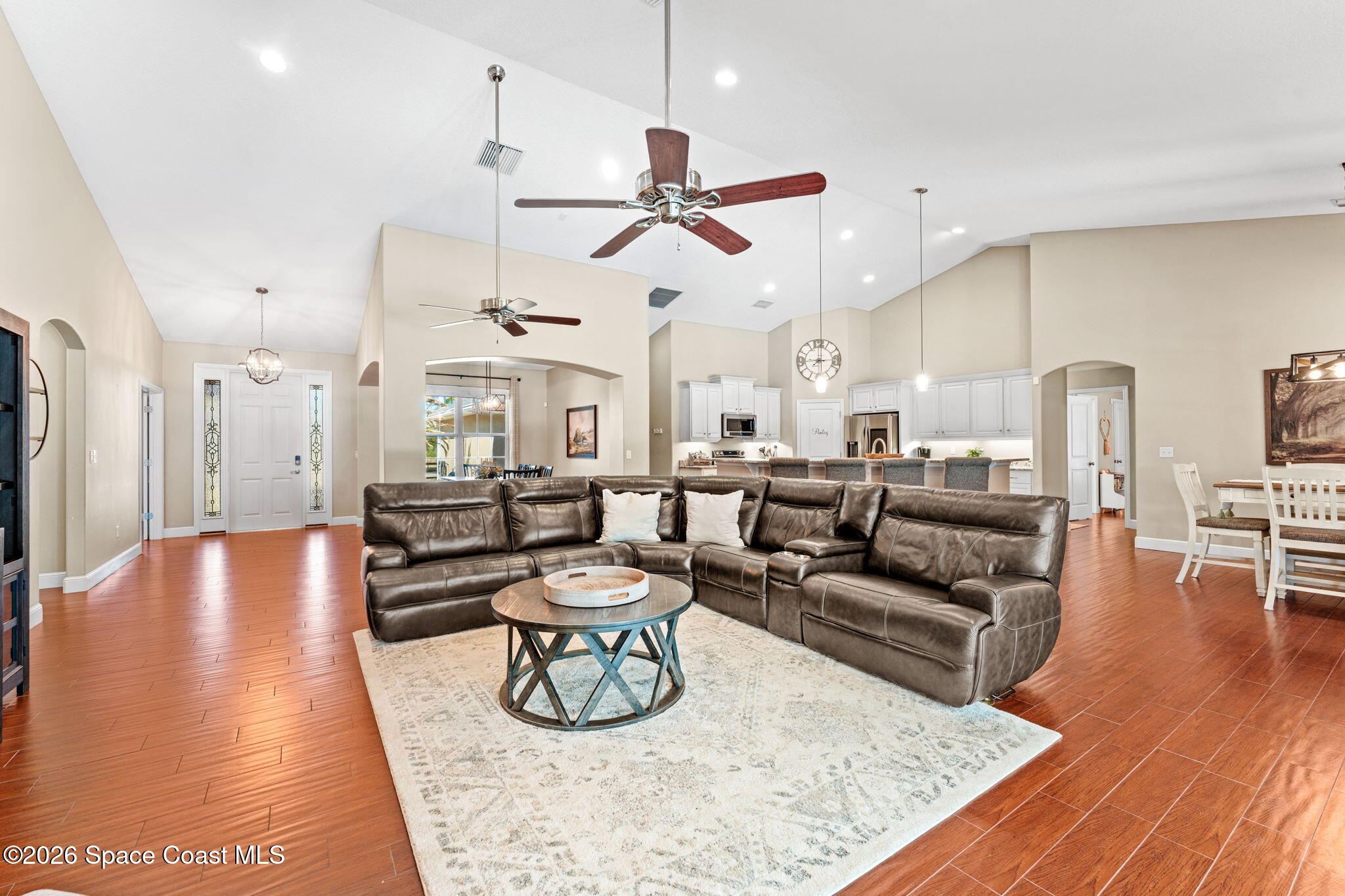 1695 Arch Road Mims, FL 32754 - Photo 57 of 57 a living room with furniture and wooden floor