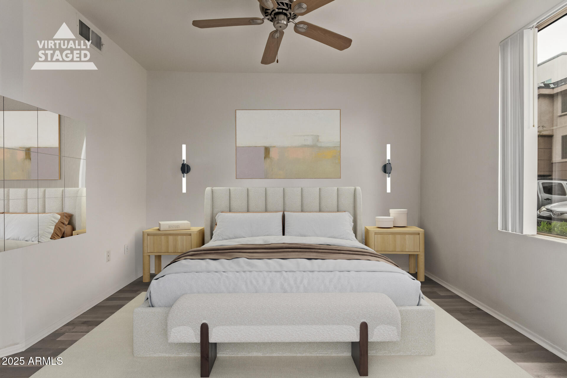 1701 East Colter Street, Unit 191 Phoenix, AZ 85016 - Photo 3 of 33 a bedroom with a bed and window