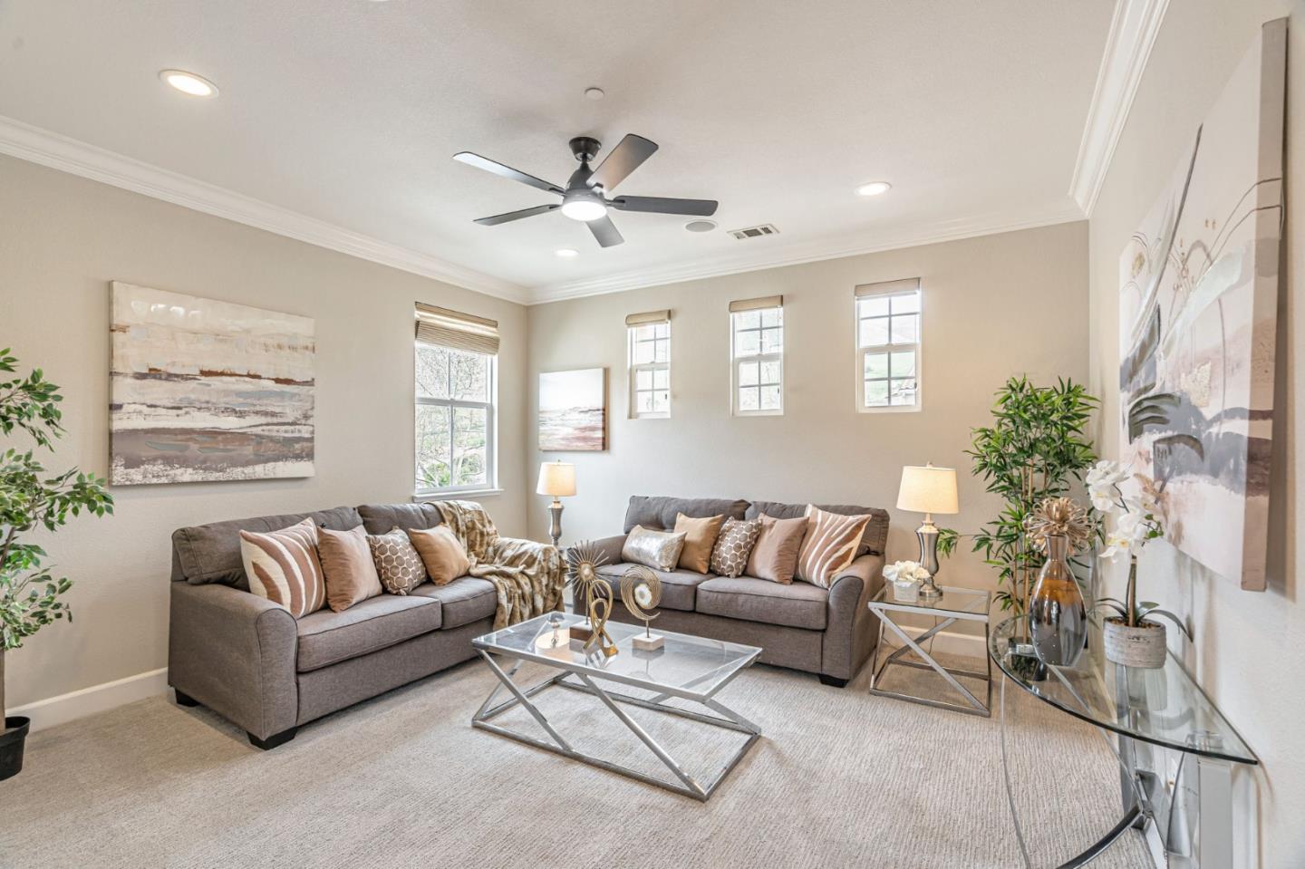6525 Gravina Loop San Jose, CA 95138 - Photo 14 of 63 a living room with furniture and a large window
