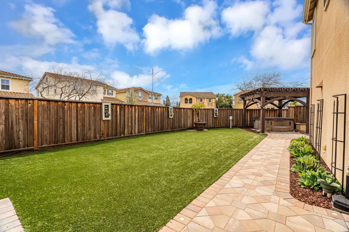 6525 Gravina Loop San Jose, CA 95138 - Photo 51 of 63 a view of a pathway with a yard