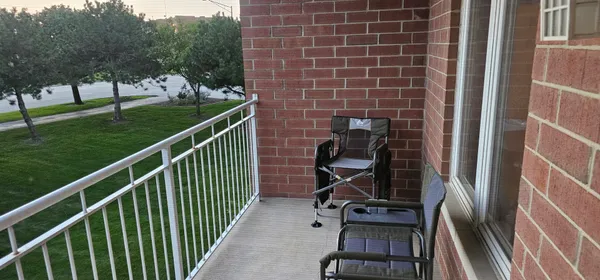 front view of a building with a parking space