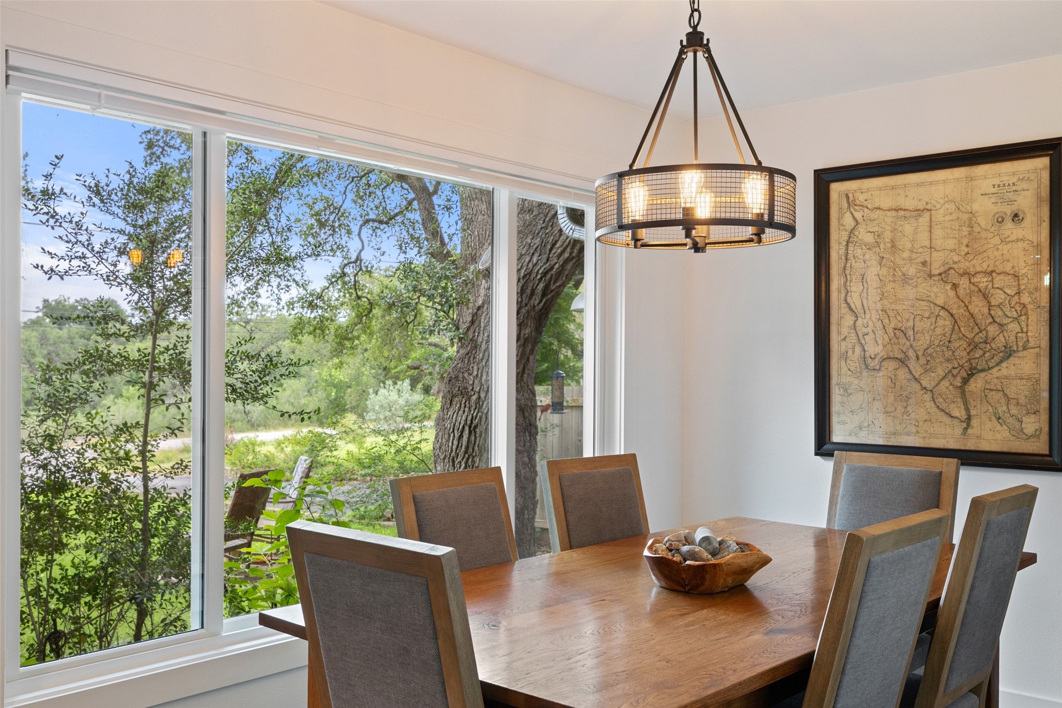 701 River Road Blanco, TX 78606 - Photo 12 of 38 a view of a dining room with furniture window and outside view