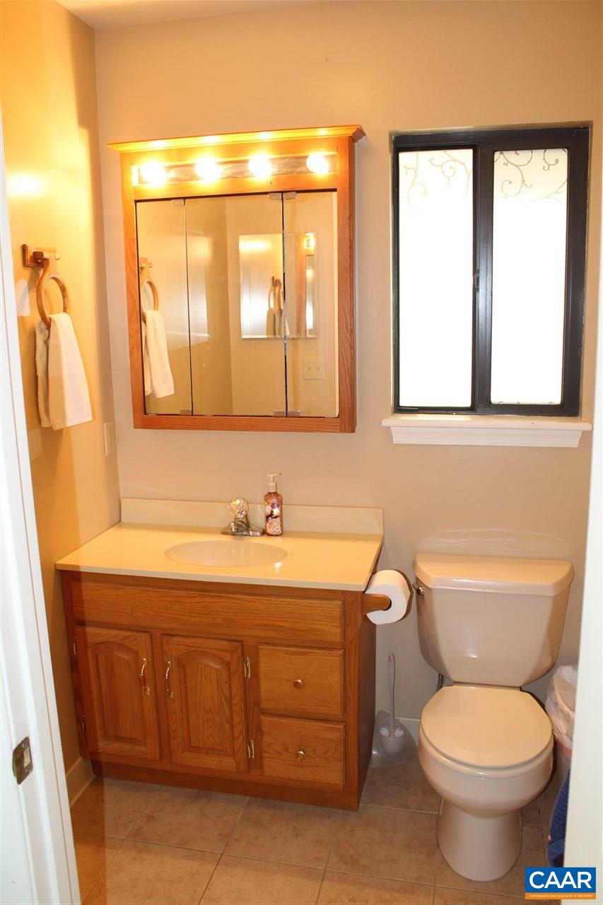 11 Dogleg Road Palmyra, VA 22963 - Photo 10 of 28 a bathroom with a toilet a sink and a mirror
