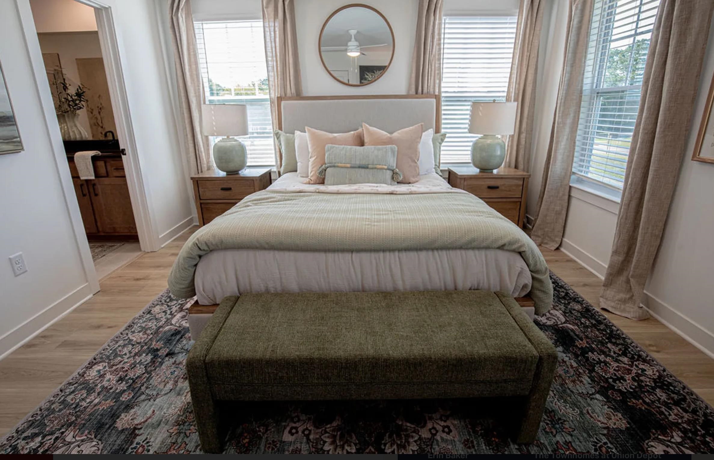 6888 Talcott Lane Bartlett, TN 38135 - Photo 12 of 19 Bedroom with baseboards and light wood-style flooring