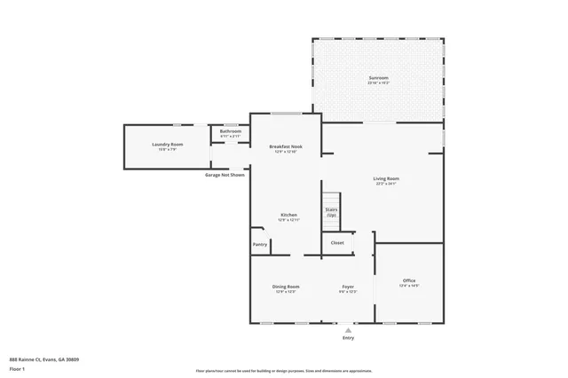 $625,000 | 888 Rainne Court, Evans, GA 30809