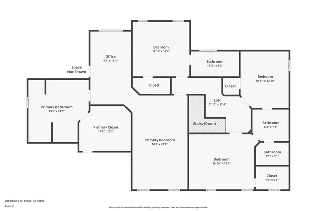 $625,000 | 888 Rainne Court, Evans, GA 30809