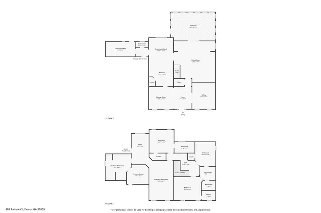 $625,000 | 888 Rainne Court, Evans, GA 30809