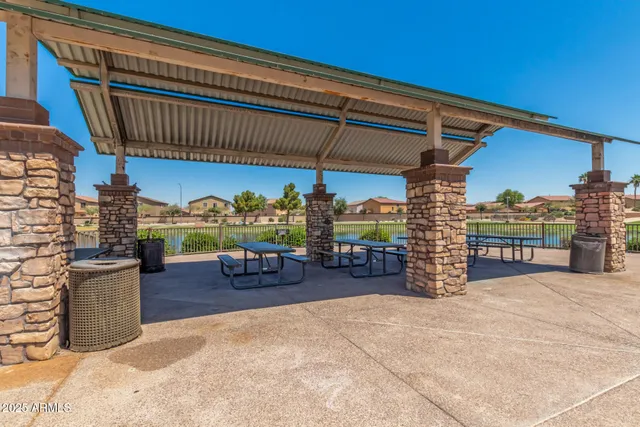 a view of store room with wooden floor