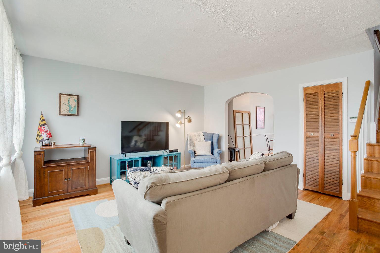 1131 Elm Road Baltimore, MD 21227 - Photo 11 of 32 Living room with hardwood flooring