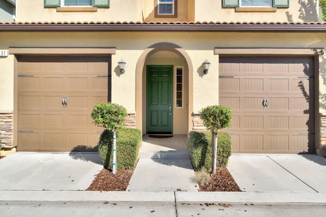 a view of a entryway door of the house