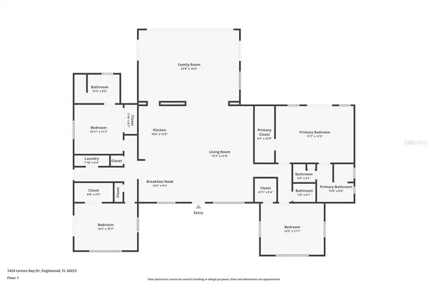 $1,100,000 | 1424 Lemon Bay Drive, Englewood, FL 34223