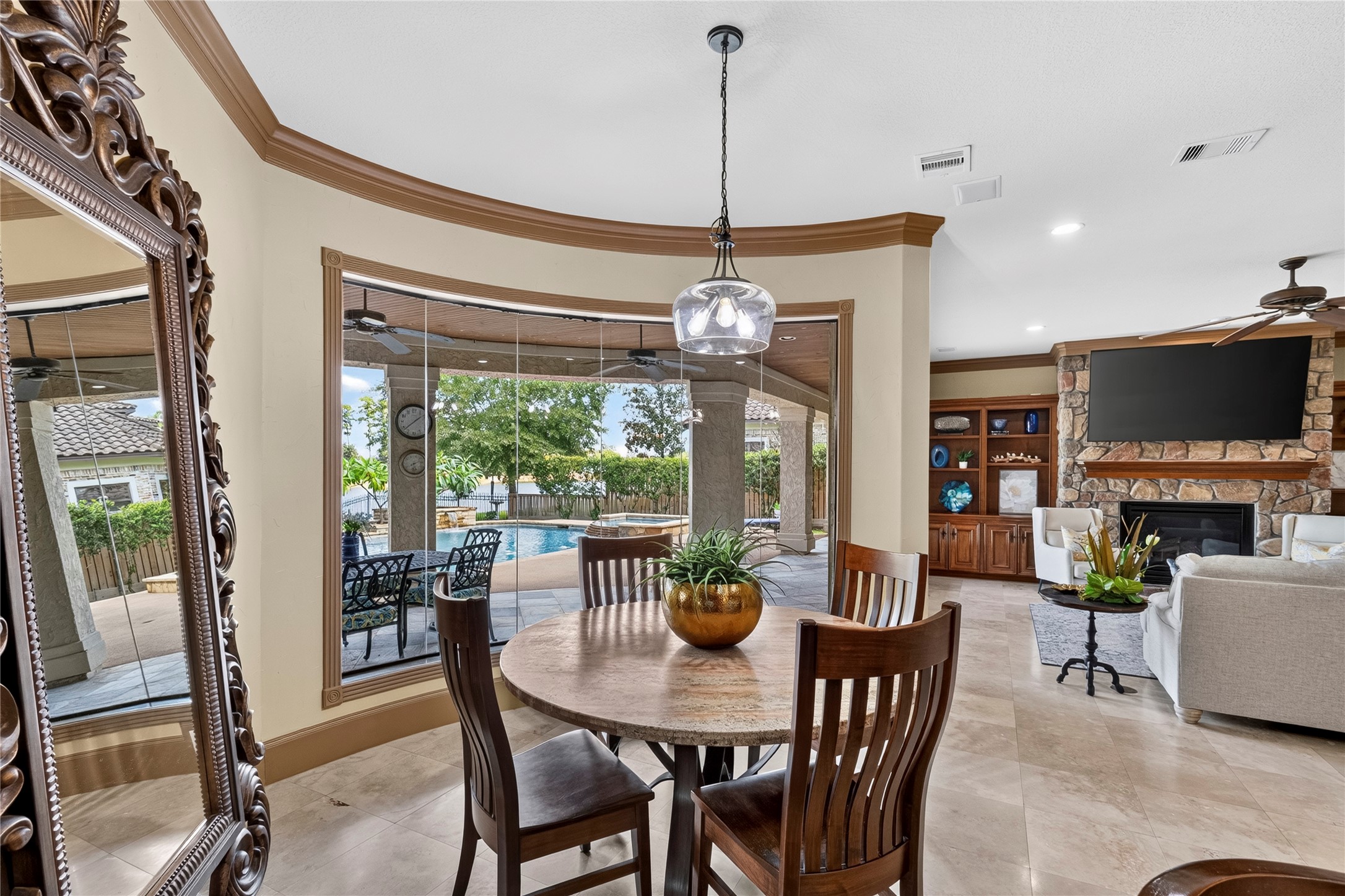 26 Post Shadow Estate Drive Spring, TX 77389 - Photo 21 of 49 Enjoy the view from the breakfast room!