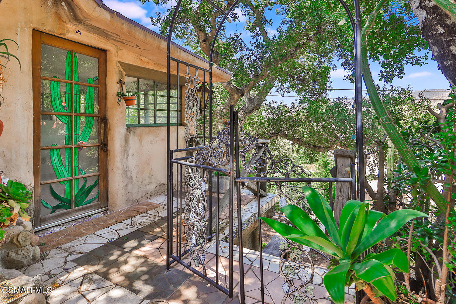 6456 Clear Springs Road Simi Valley, CA 93063 - Photo 11 of 56 a view of a backyard of a house with a patio