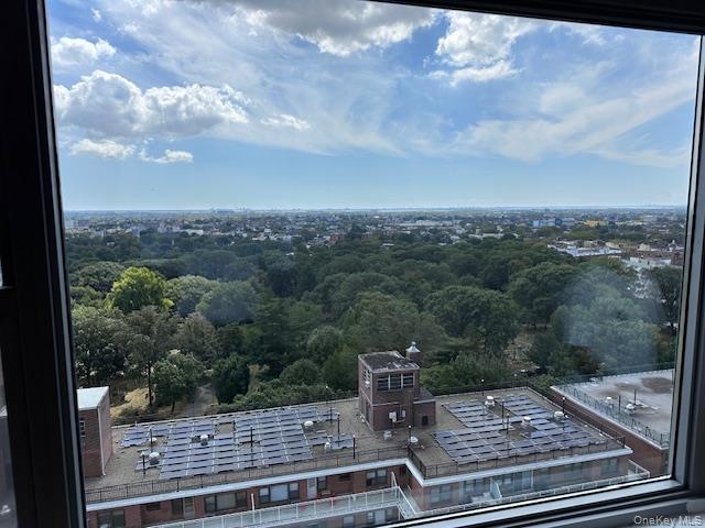 125-10 Queens Boulevard, Unit 2307 Queens, NY 11415 - Photo 16 of 25 a view of a city from a balcony