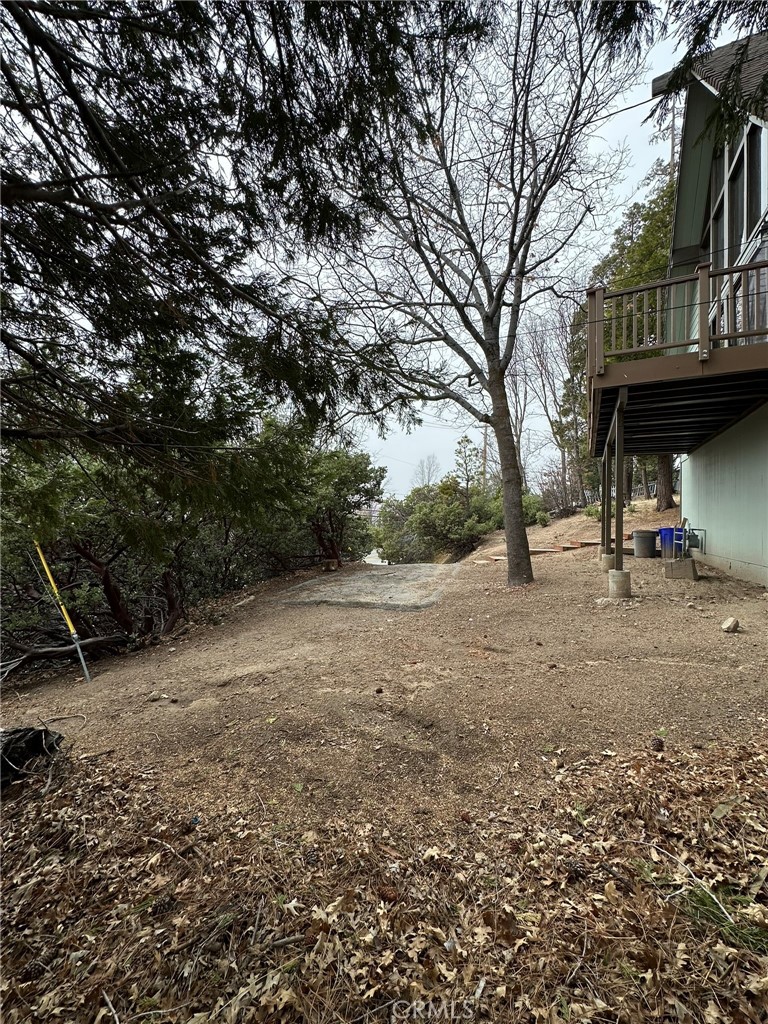 743 Rhine Road Lake Arrowhead, CA 92352 - Photo 23 of 30 a view of a yard with a tree