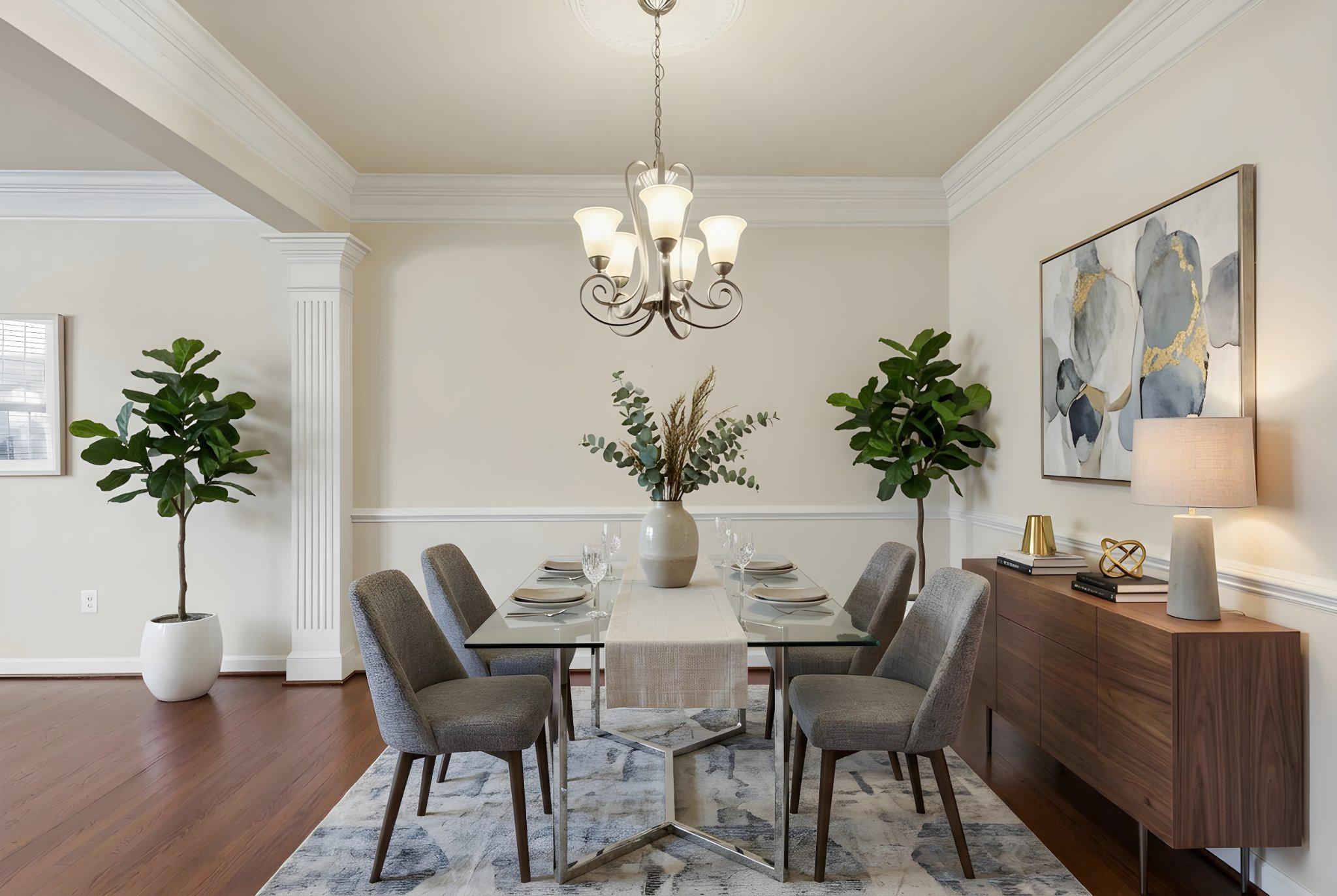 3765 William Daves Road Doylestown, PA 18902 - Photo 7 of 45 Dining space with charm - virtually staged #2