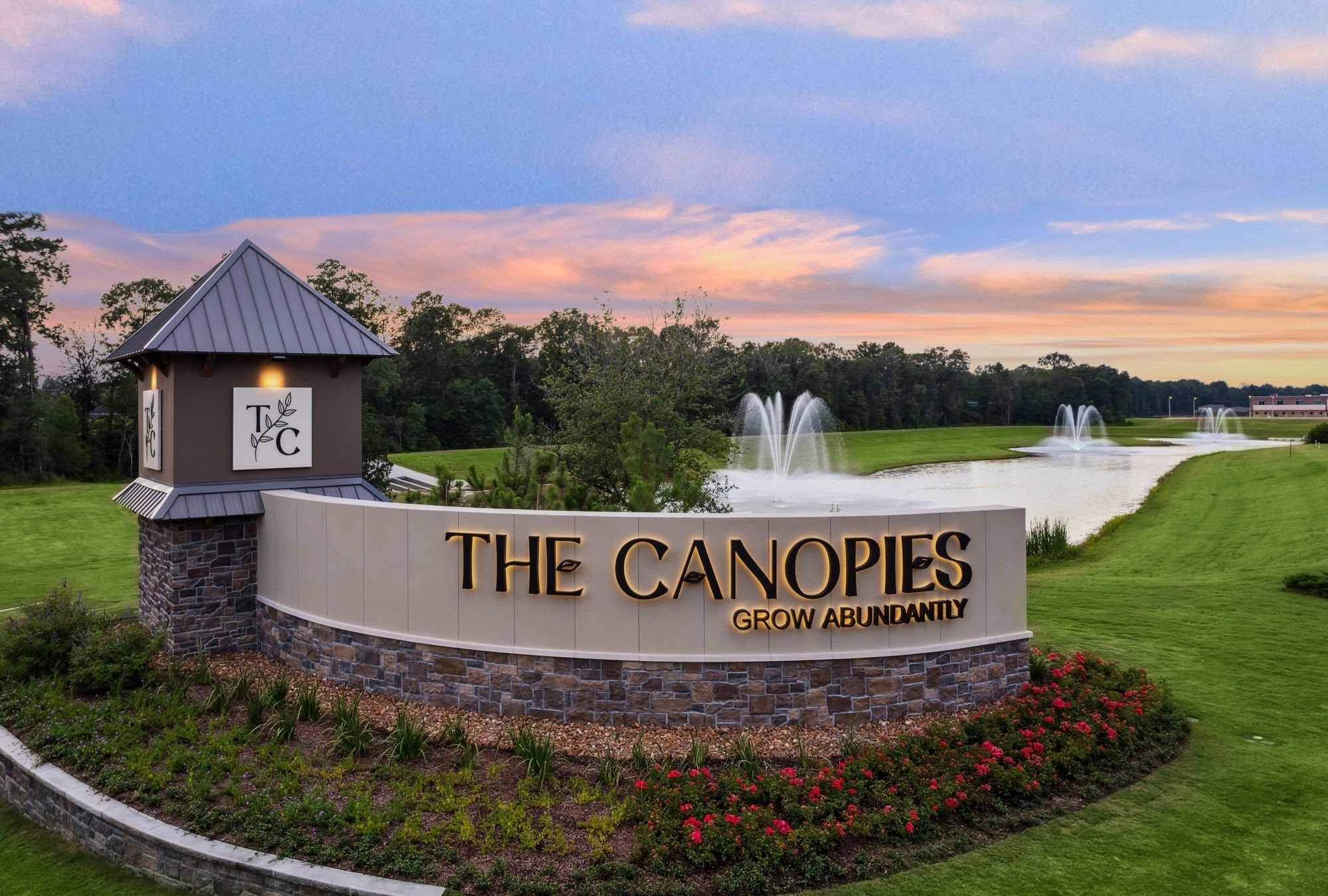 14471 Trumpet Lane Splendora, TX 77372 - Photo 27 of 33 a view of a street sign under a large tree
