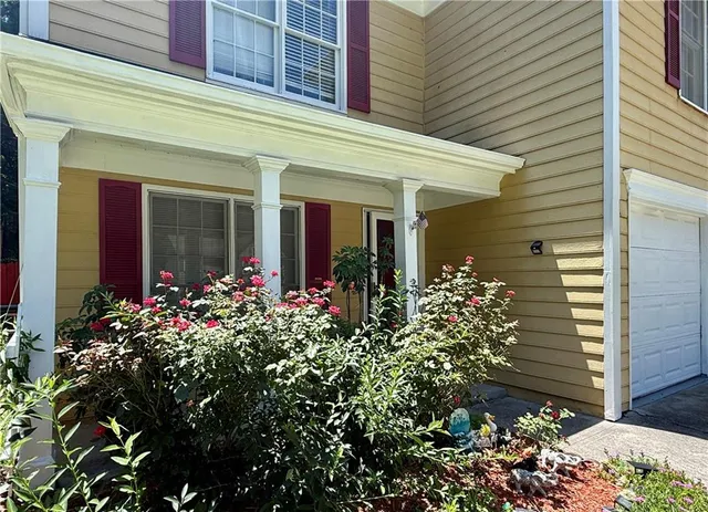 front view of a house