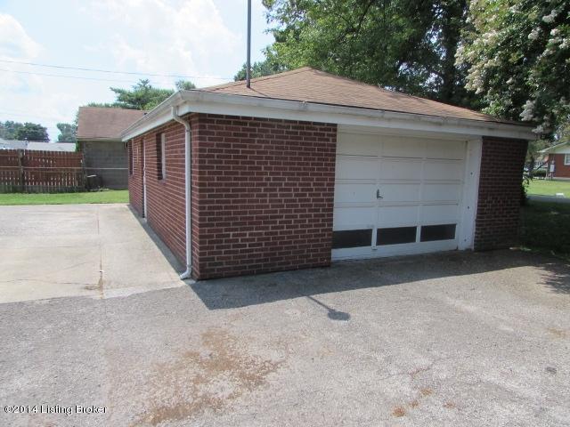 3318 Fern Lea Road Louisville, KY 40216 - Photo 15 of 19 Garage