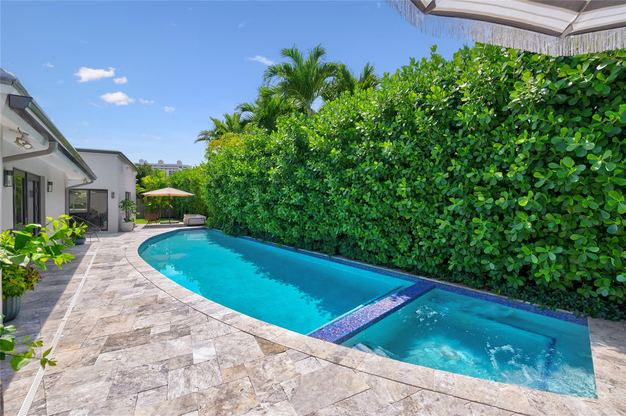 34 Cayuga Road Sea Ranch Lakes, FL 33308 - Photo 9 of 41 Pool & Jacuzzi