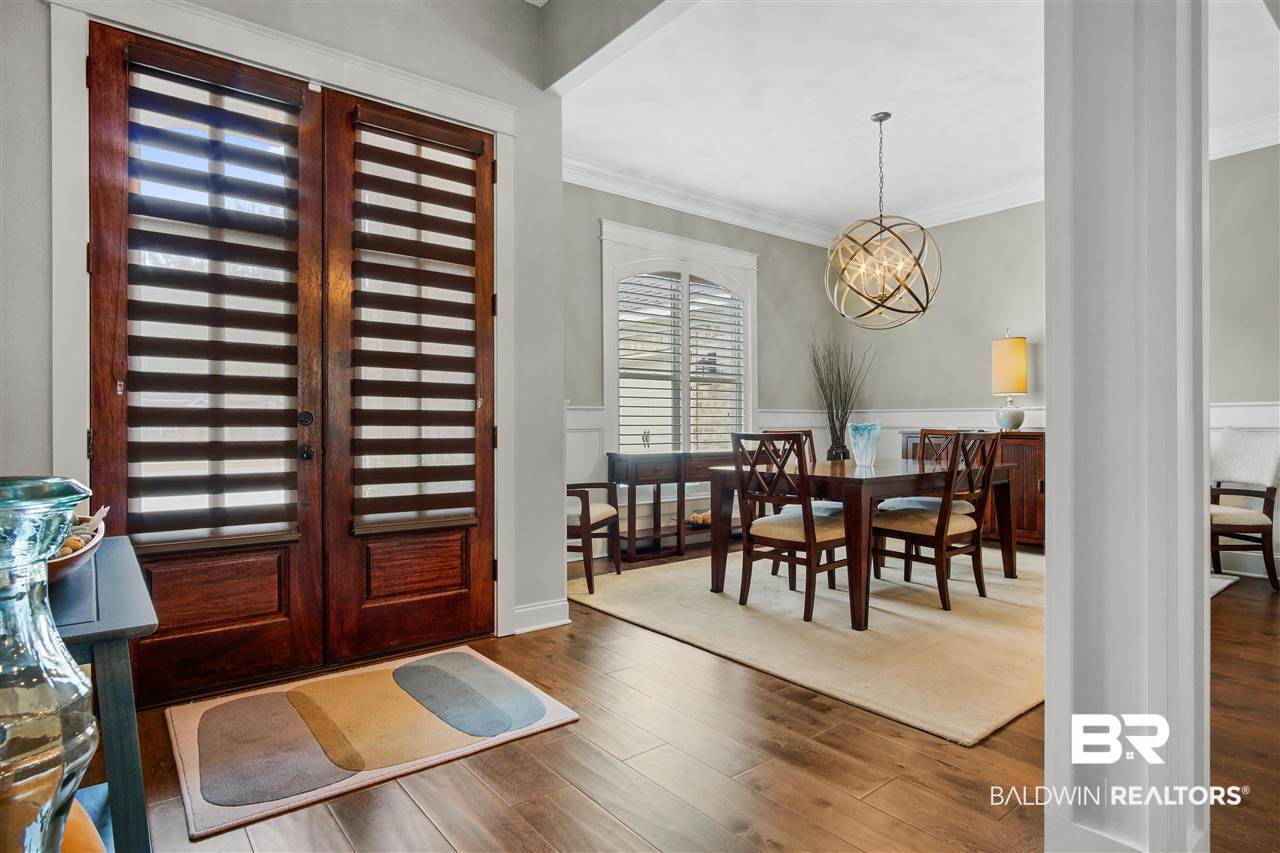 27554 Red Eagle Drive Daphne, AL 36526 - Photo 5 of 46 Double entry doors with custom shades