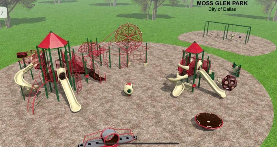 5828 Mossbrook Trail Dallas, TX 75252 - Photo 25 of 25 swimming pool view with a sitting space