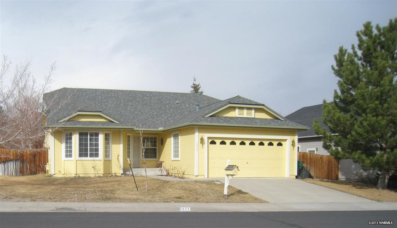 5855 Simons Drive Reno, NV 89523 - Photo 1 of 1 a front view of a house with a yard