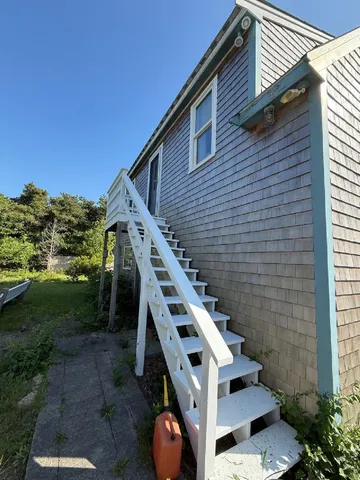 a view of front door