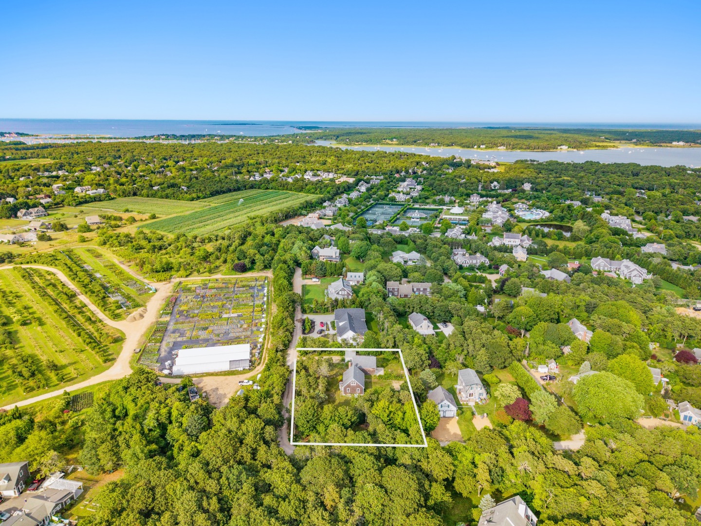 2 Farmers Road Edgartown, MA 02539 - Photo 5 of 27 a view of an ocean view