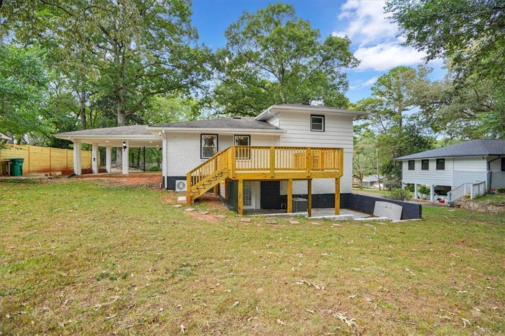 2271 Cresta Drive Decatur, GA 30032 - Photo 39 of 47 a view of a house with swimming pool and sitting area