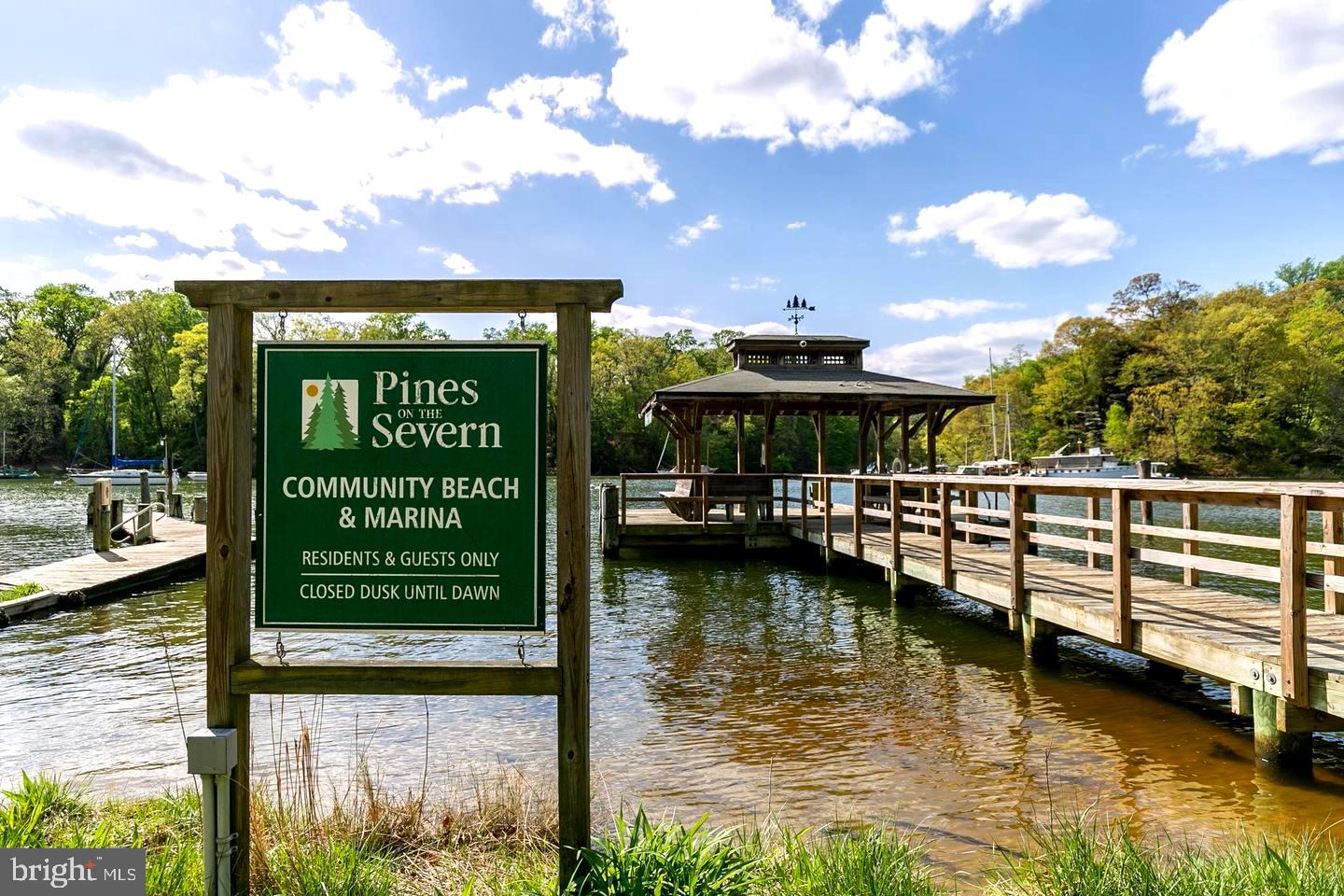 1438 Ridgeway East Arnold, MD 21012 - Photo 17 of 29 Pier and gazebo