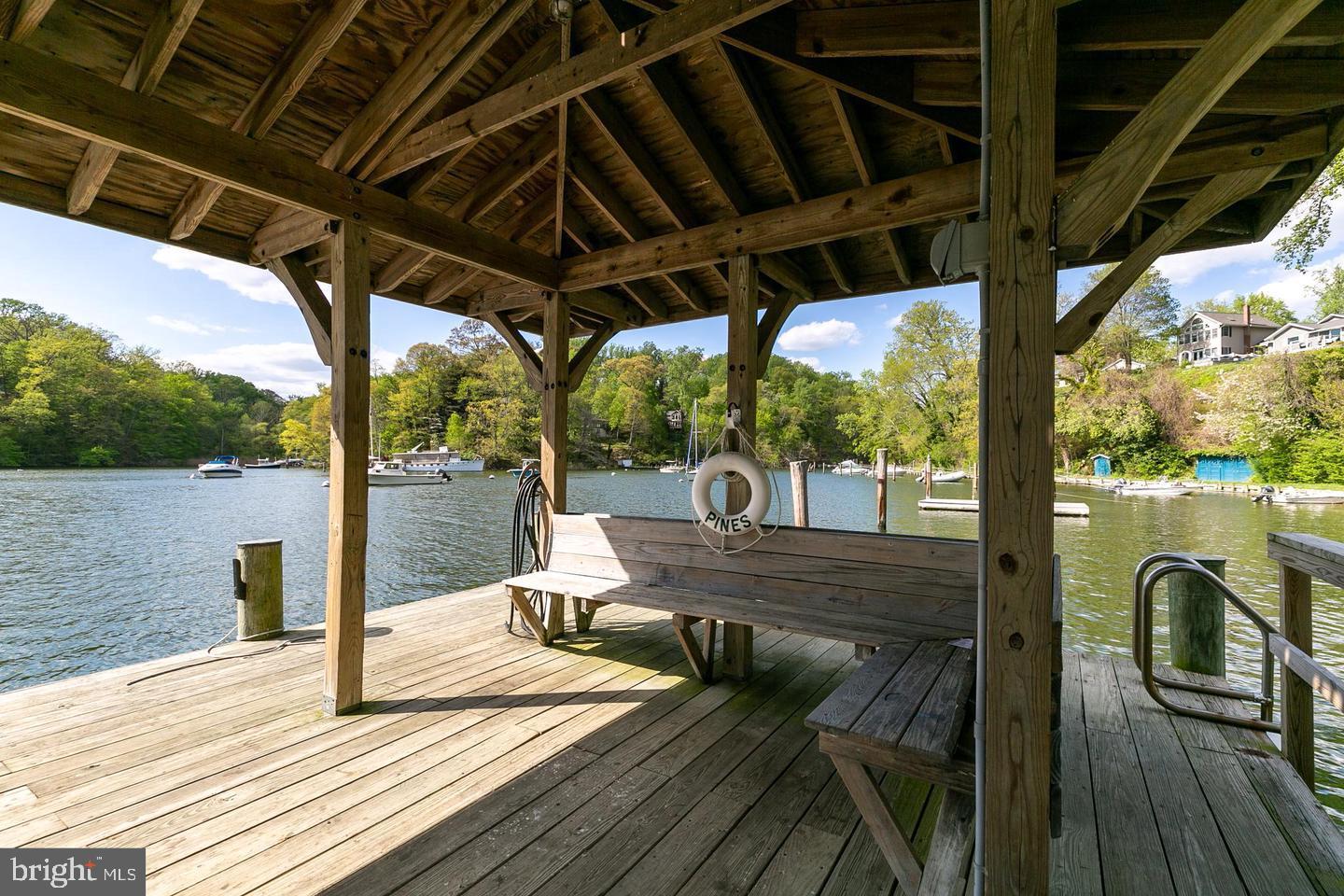 1438 Ridgeway East Arnold, MD 21012 - Photo 41 of 50 a view of a patio with wooden floor