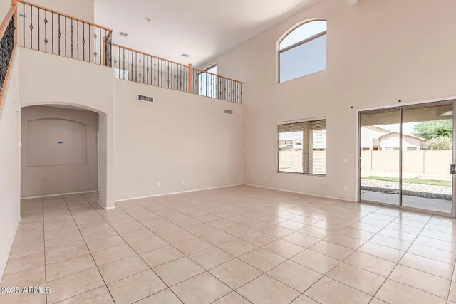 a view of an entryway with a window