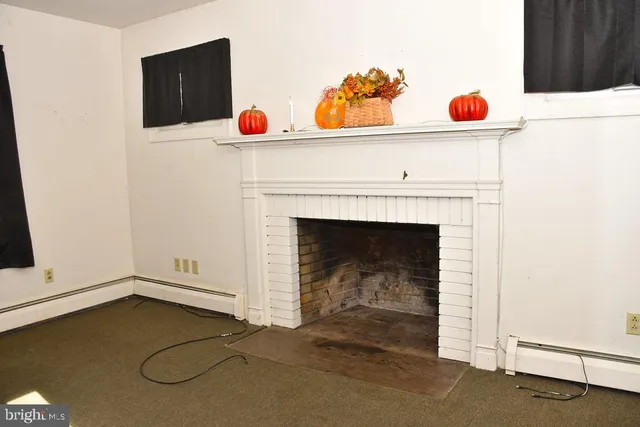 a close view of utility room