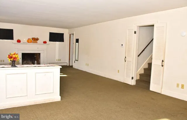 a view of a room with storage and utility