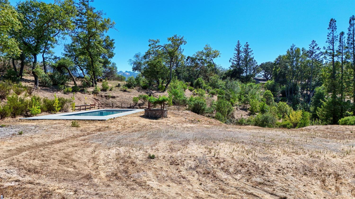 2050 Schultz Road Kenwood, CA 95452 - Photo 3 of 10 Photo digitally altered to repair part of pool surround