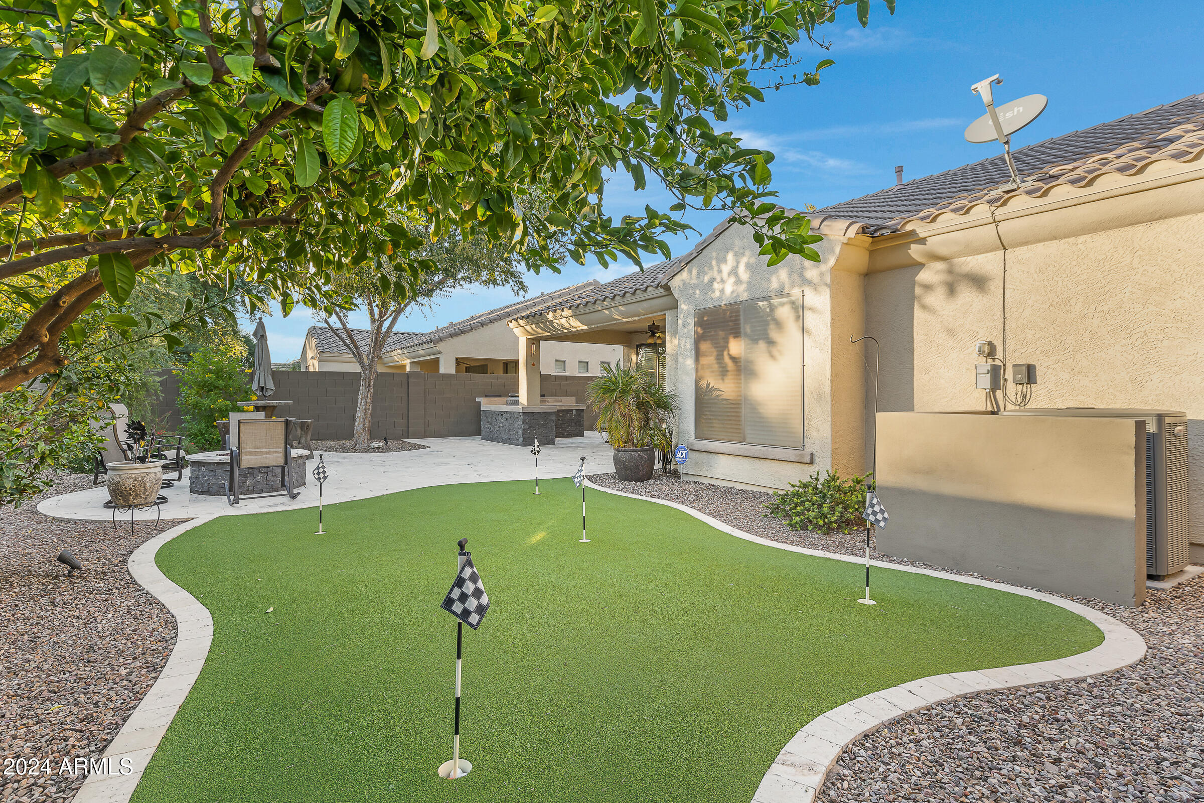4741 East Timberline Road Gilbert, AZ 85297 - Photo 38 of 44 a view of a house with swimming pool