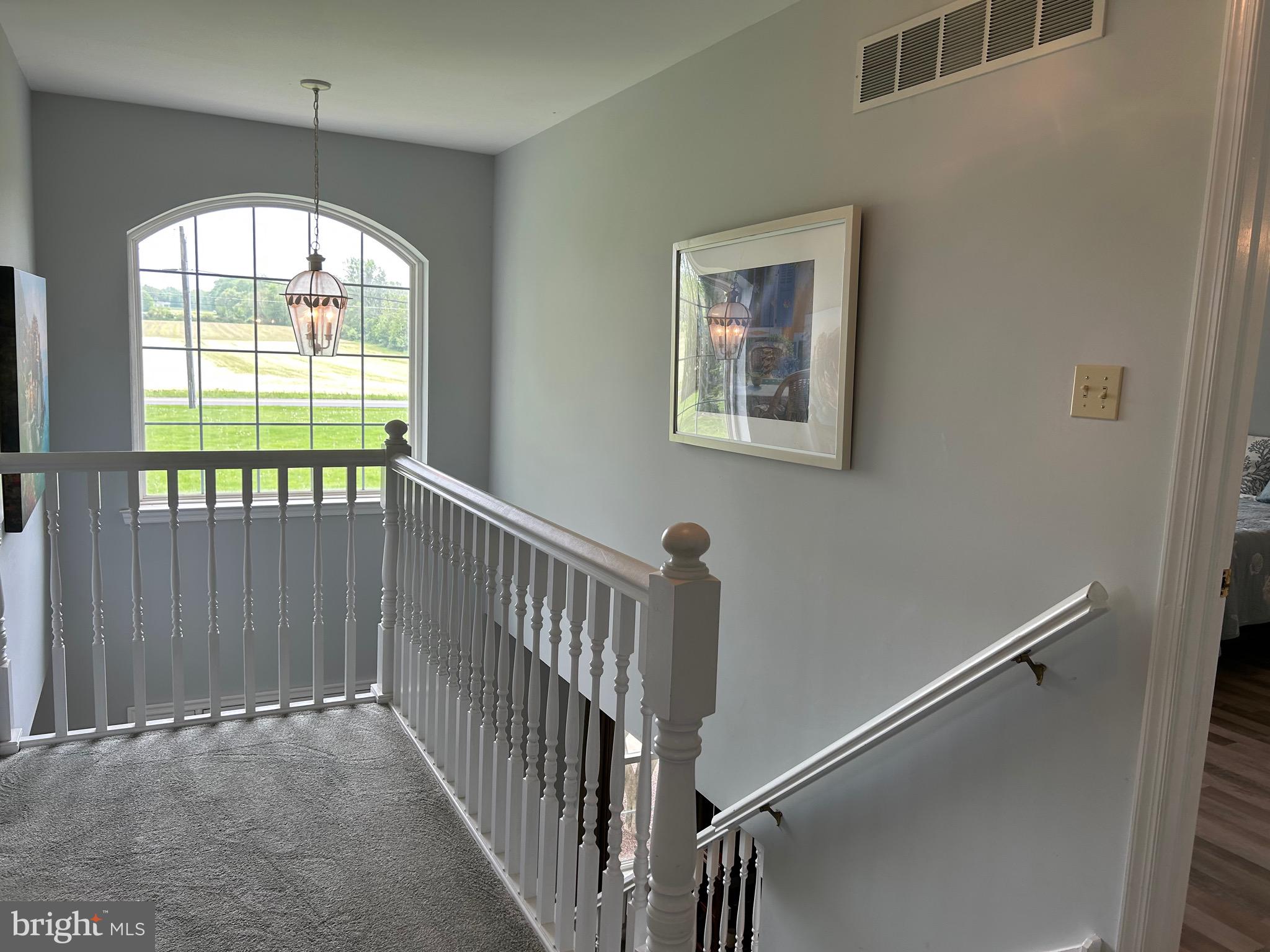 3010 Rickerts Road Perkasie, PA 18944 - Photo 25 of 53 2nd Floor Landing and Beautiful Foyer Window