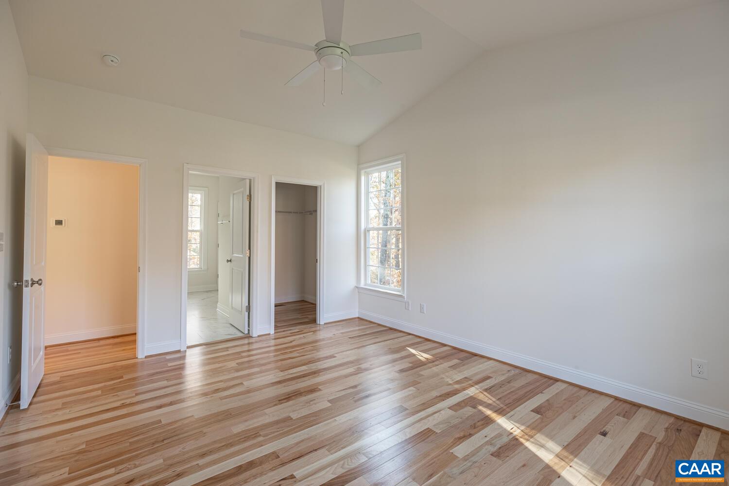 383 Logtrac Road Stanardsville, VA 22973 - Photo 17 of 39 a view of an empty room with wooden floor