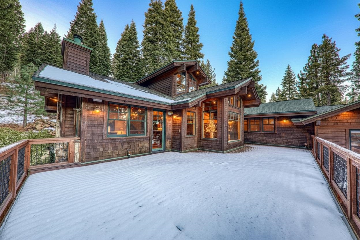 1768 Grouse Ridge Road Truckee, CA 96161 - Photo 27 of 28 an outdoor view of house with outdoor space and large trees