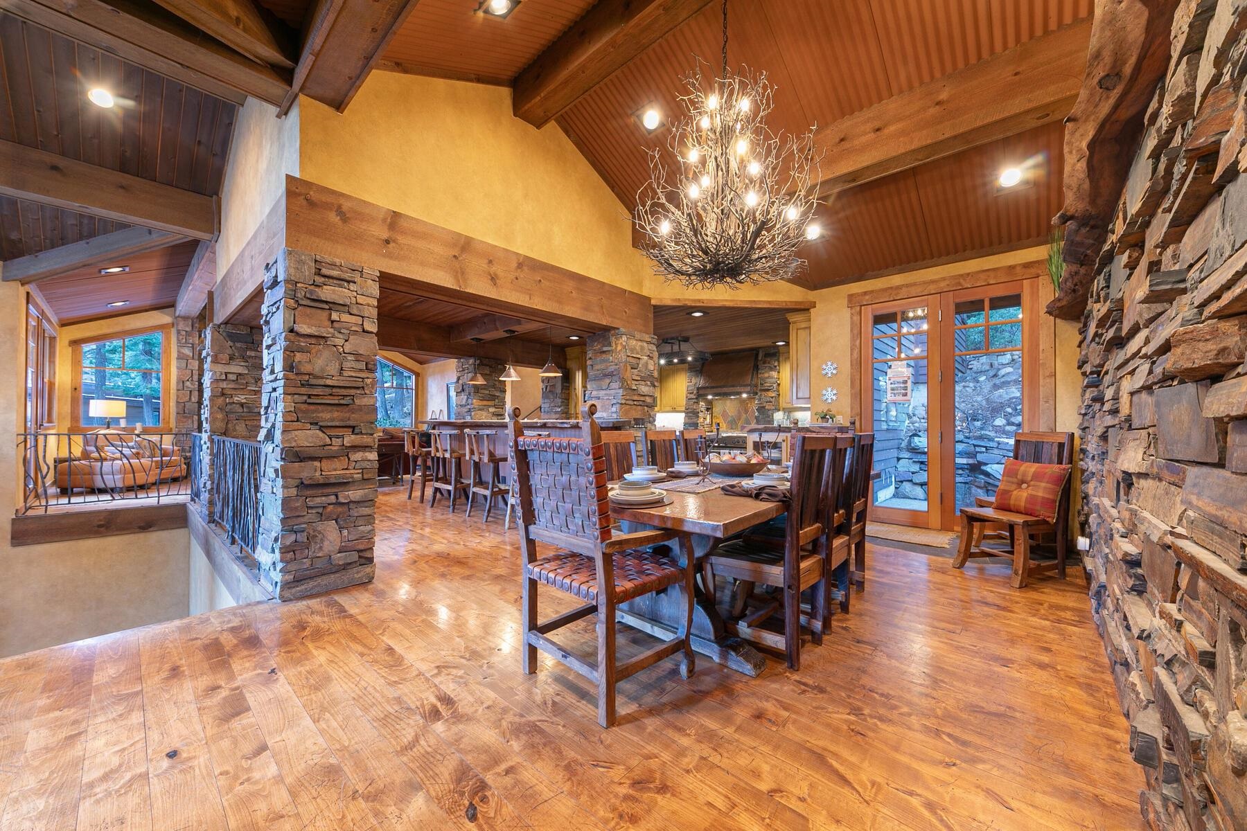 1768 Grouse Ridge Road Truckee, CA 96161 - Photo 4 of 28 a view of a dining room with furniture
