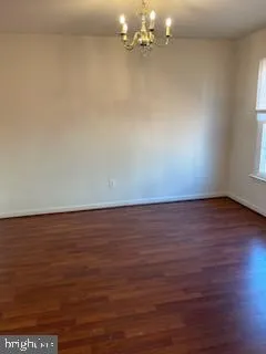 wooden floor in an empty room