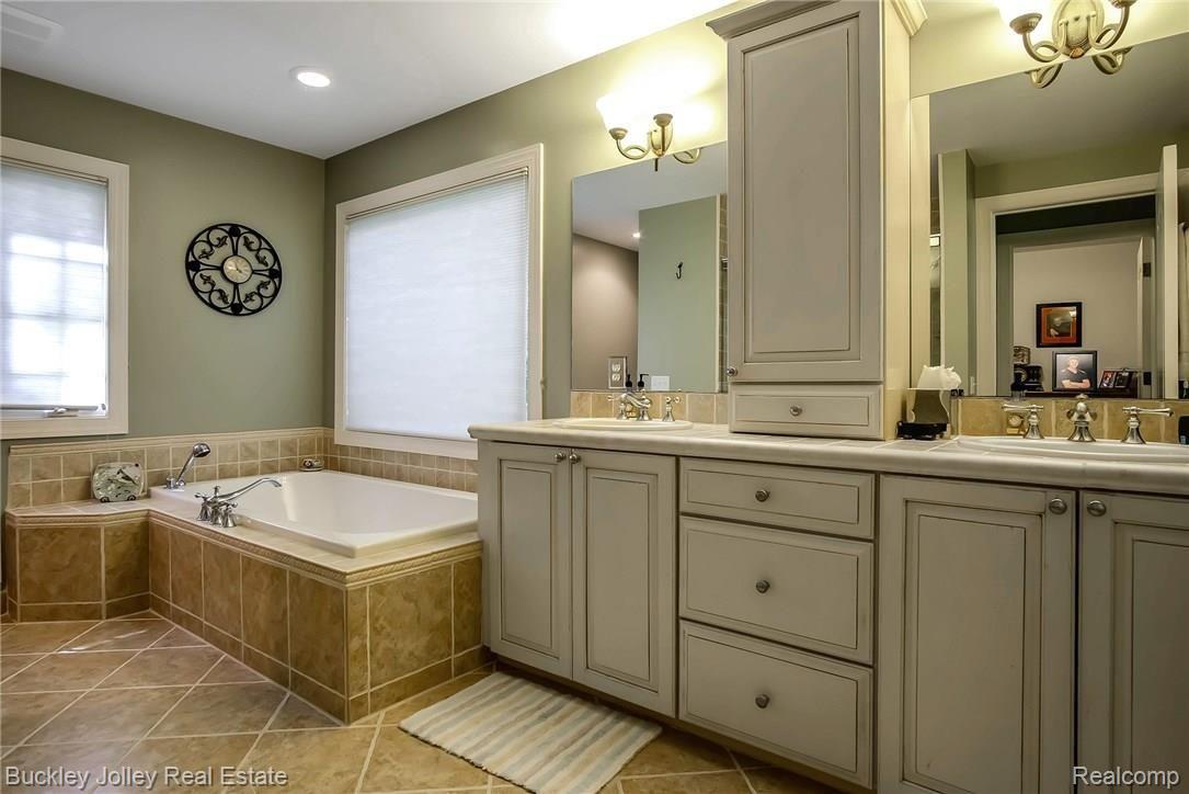 6143 Cowell Road Brighton, MI 48116 - Photo 16 of 31 Dual Sinks in Spacious Master Bath