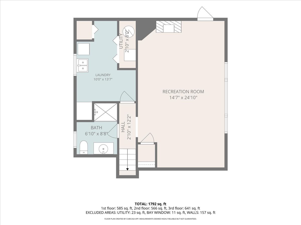 754 North Michigan Street Elmhurst, IL 60126 - Photo 31 of 32 a picture of a floor plan