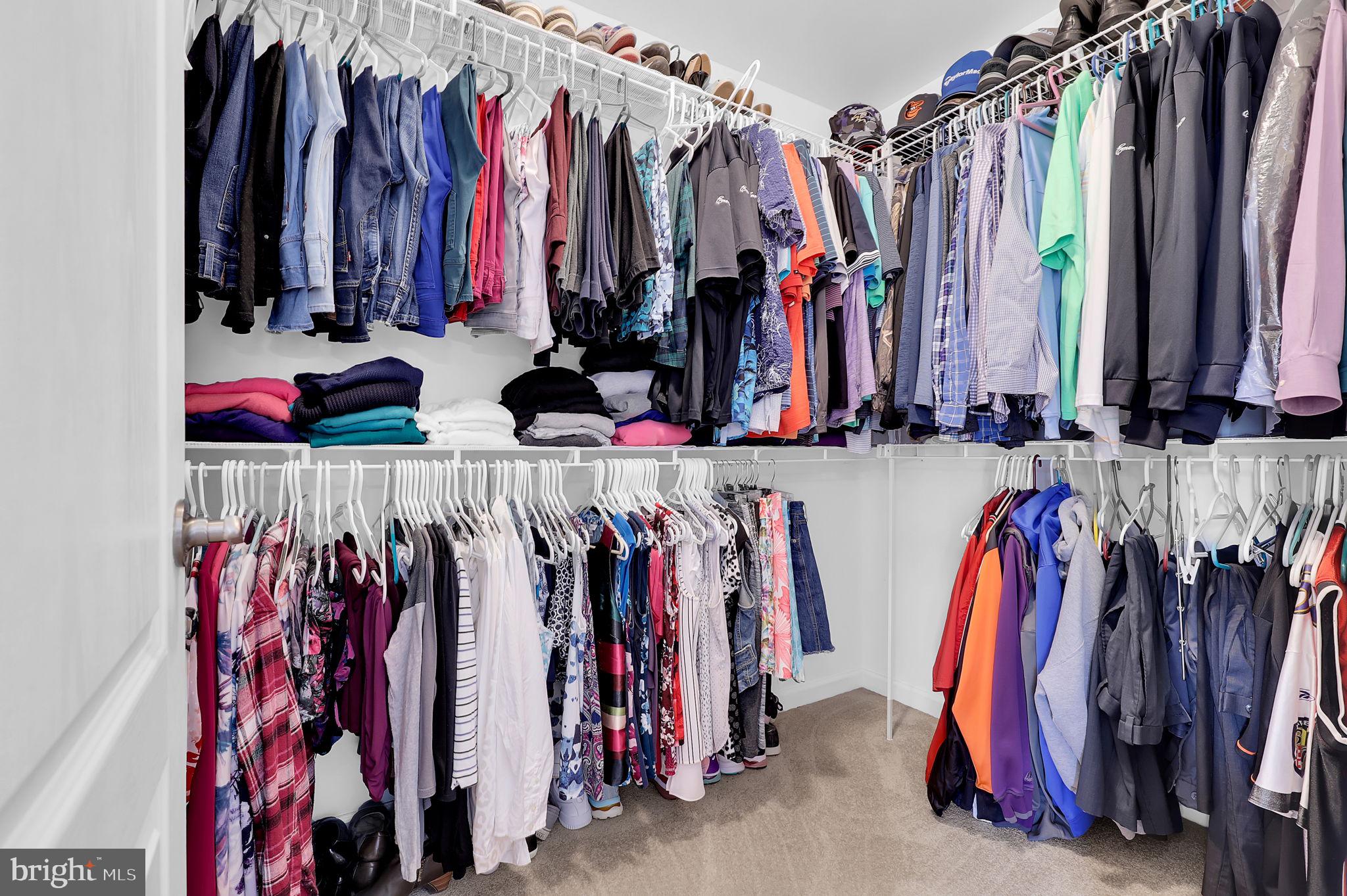 6024 Old Bohn Road Mount Airy, MD 21771 - Photo 31 of 46 a view of walk in closet with clothes