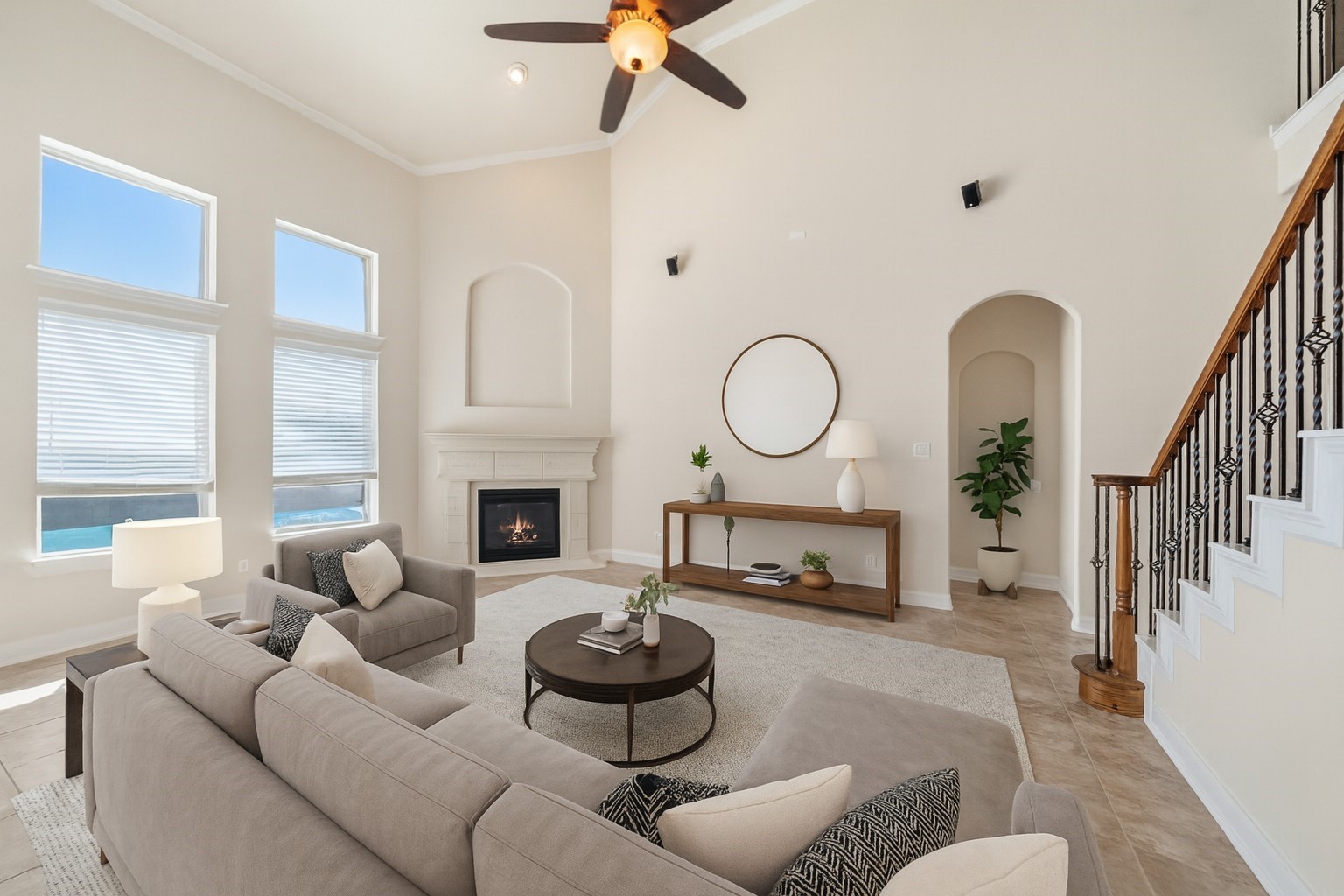 25802 Northcrest Drive Spring, TX 77389 - Photo 7 of 29 Virtually staged living room