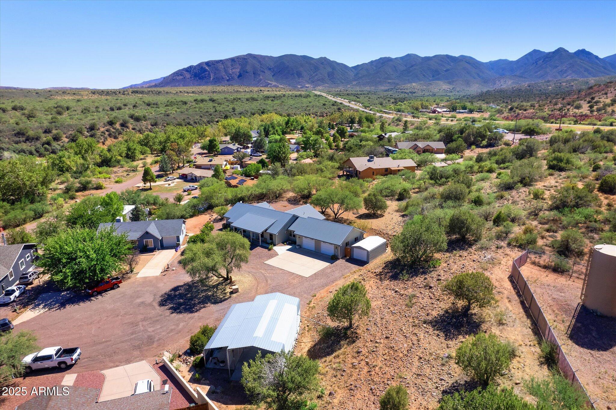 129 West Mt Ord Circle Payson, AZ 85541 - Photo 34 of 40 an aerial view of residential house with outdoor space