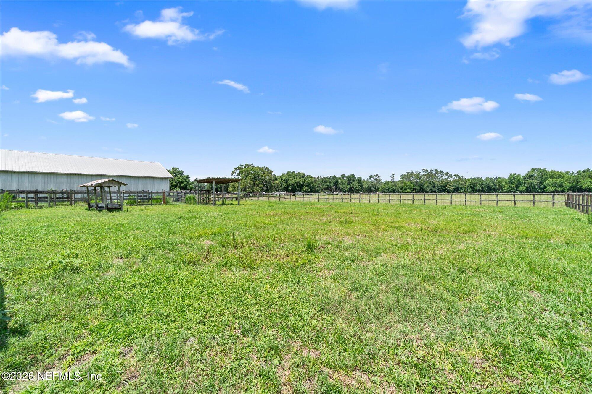 786 West River Road Palatka, FL 32177 - Photo 32 of 53 a yard with lots of green space and trees in the background