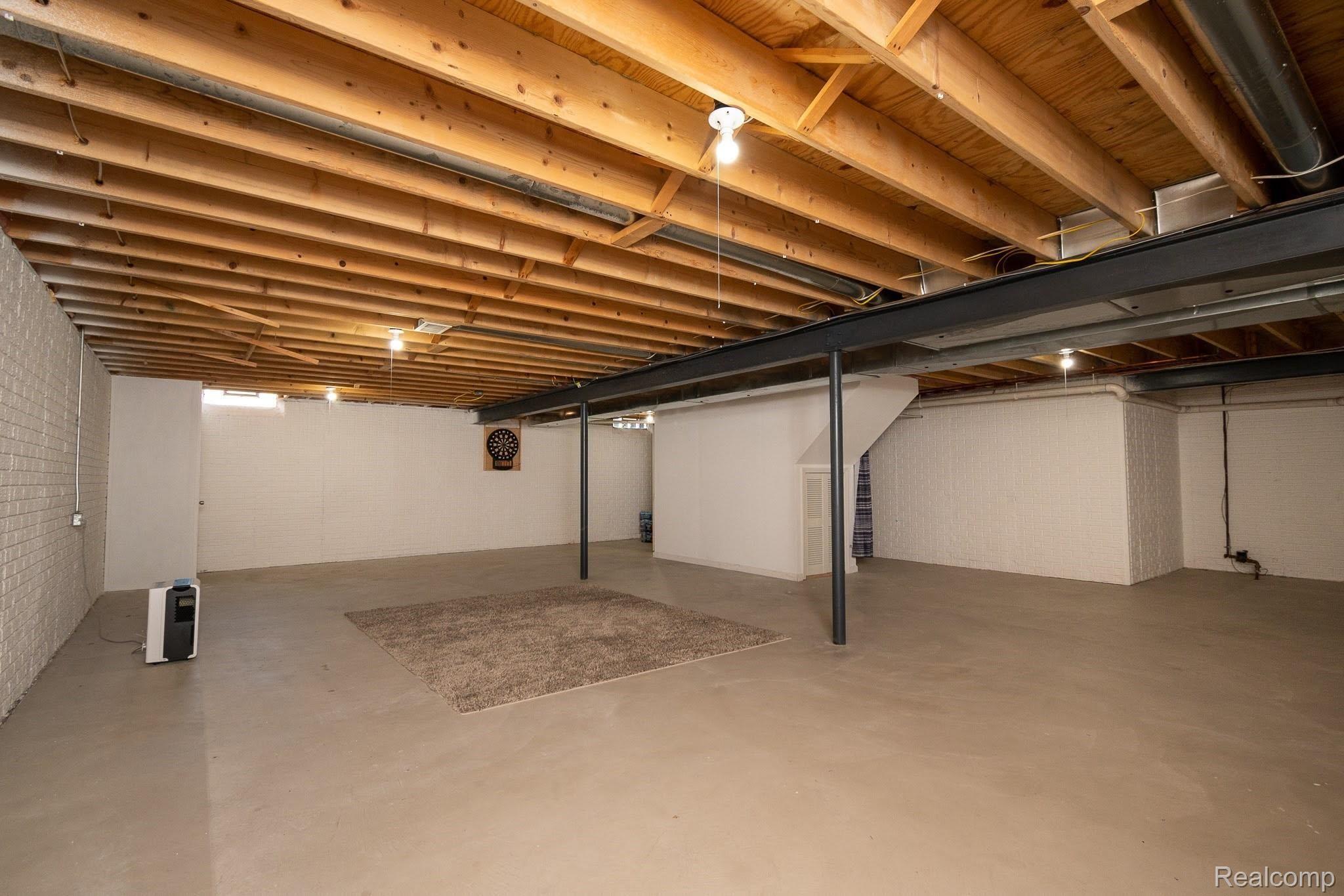 2457 Durham Road Utica, MI 48317 - Photo 21 of 27 very dry and clean basement with radon mitigation