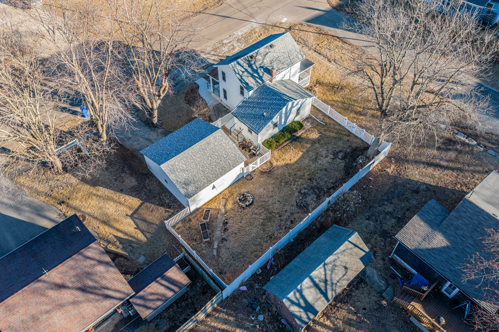 220 2nd Street Wyanet, IL 61379 - Photo 27 of 27 a view of a house with a snow